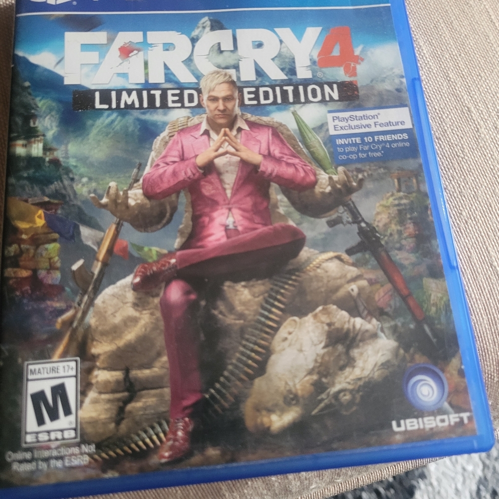 Ps4 farcry4 game